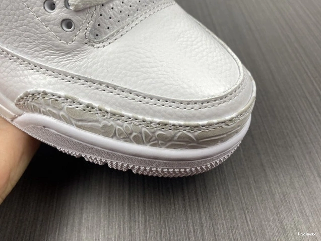 Rep MAX PS Retro 'Triple White' Jordan 3 429487-111 Air 0701